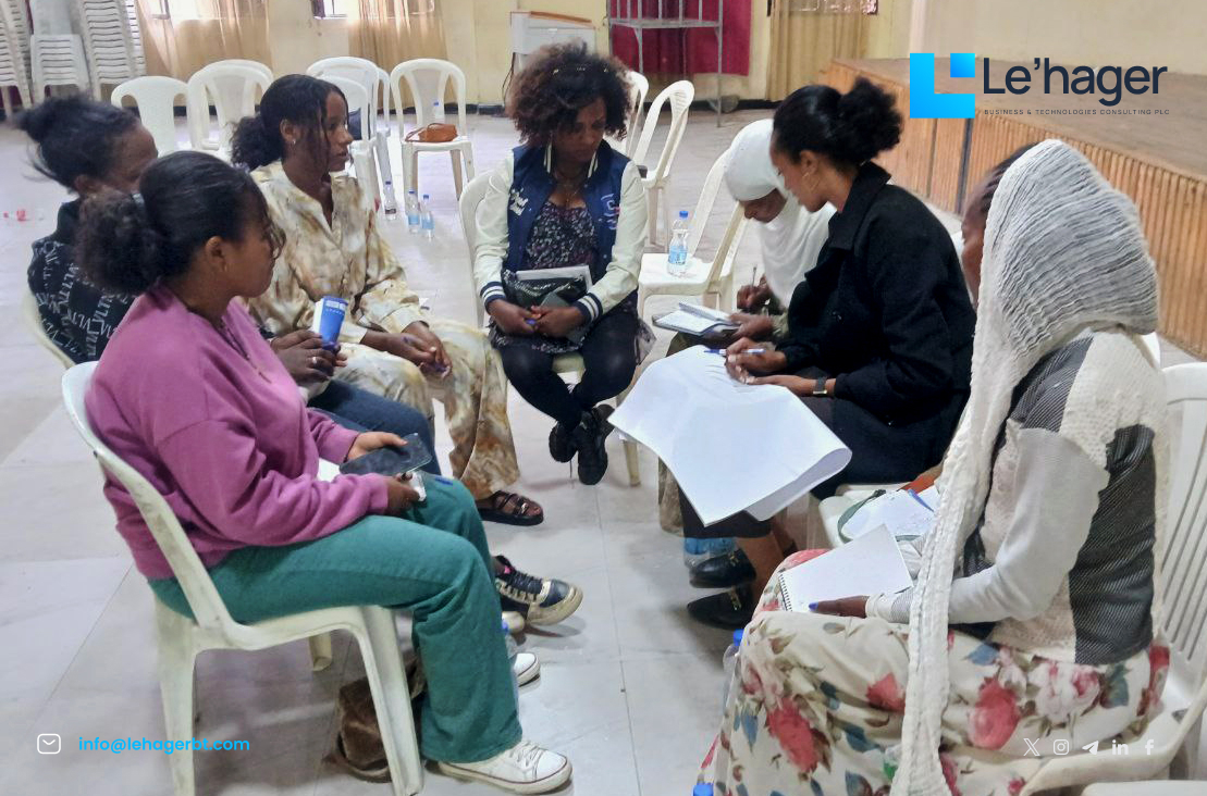 5-day training on Business, Entrepreneurship, and Digital Marketing in Nifas Silk Lafto, Addis Ababa.