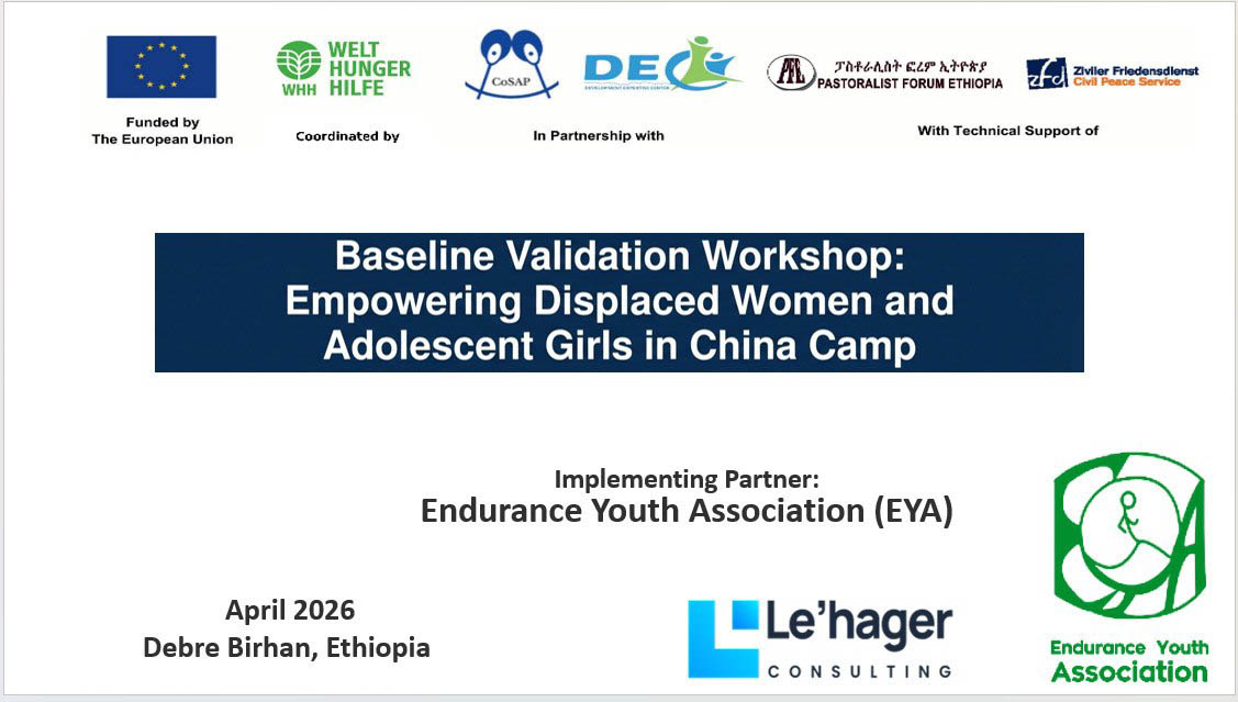 Baseline assessment for EYA